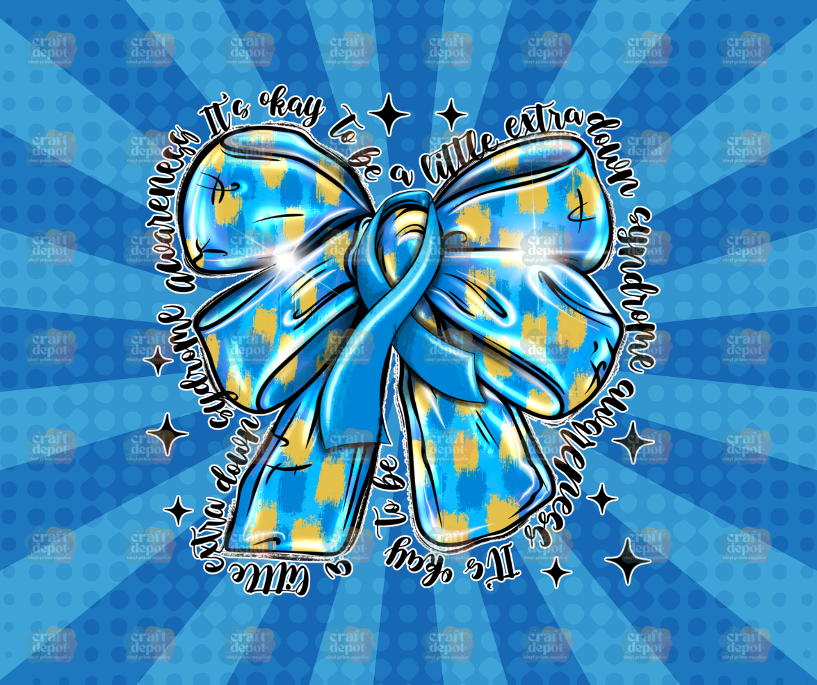 DTF PRINT-Down Syndrome Awareness