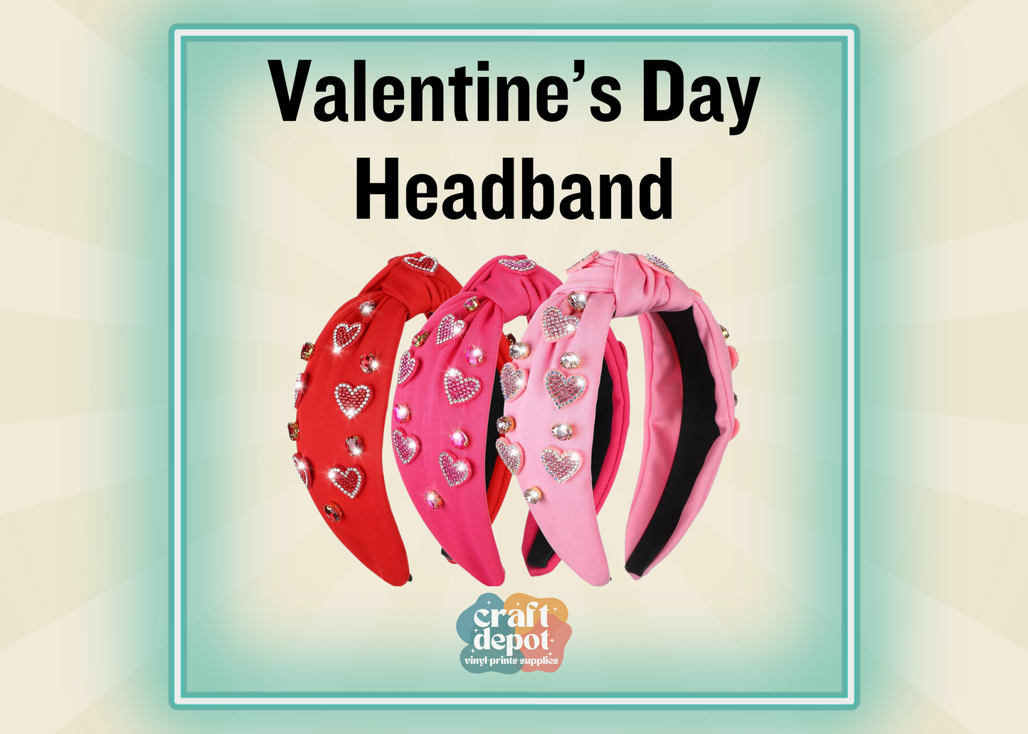 Valentine's Day Headband