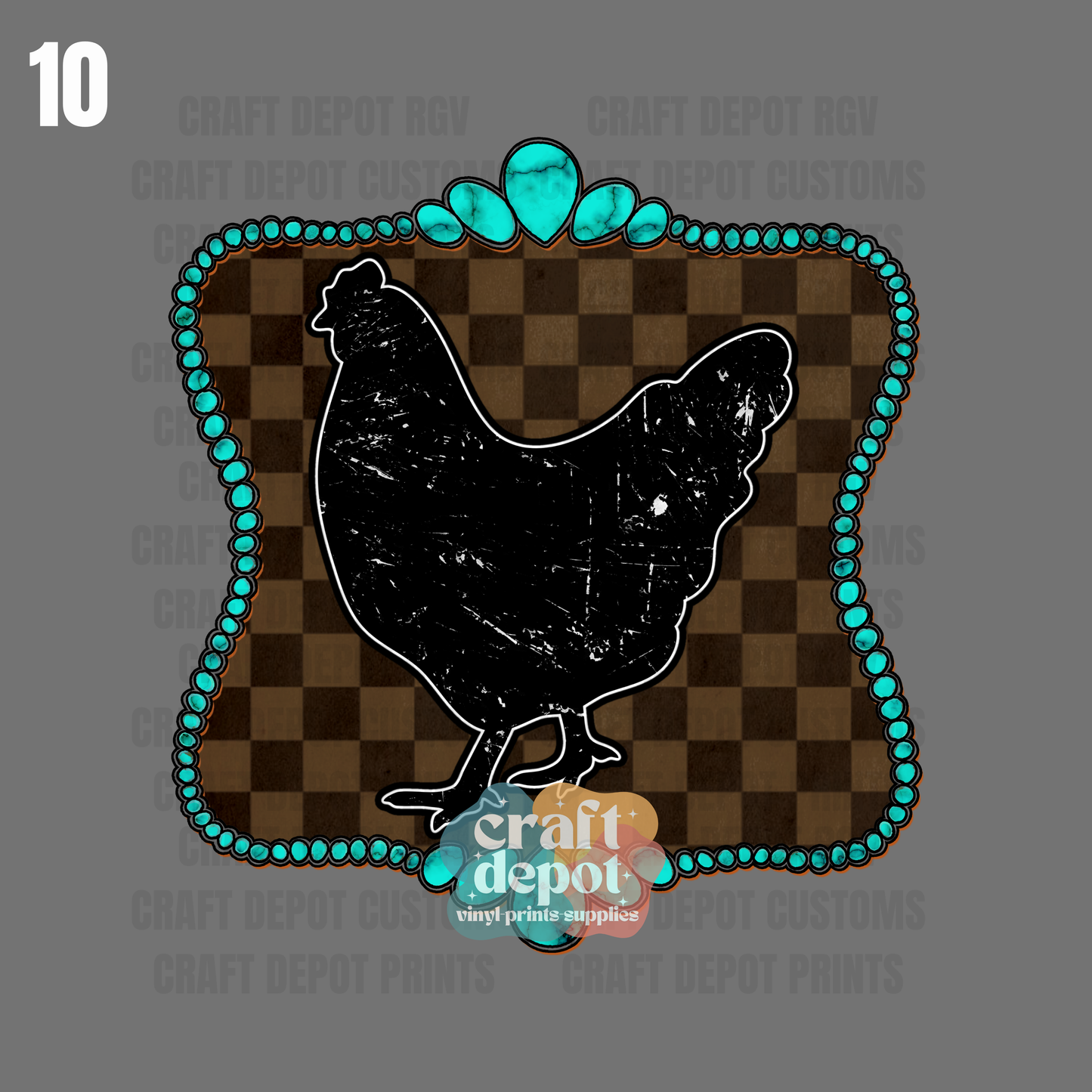 DTF PRINT- Livestock Show-Western- Country-Rodeo-10
