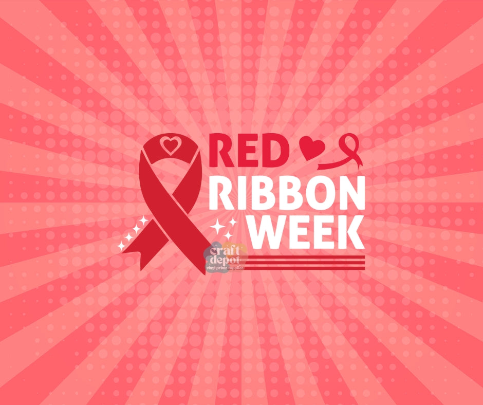 DTF PRINT-Red Ribbon Week-Drug Free-October-11