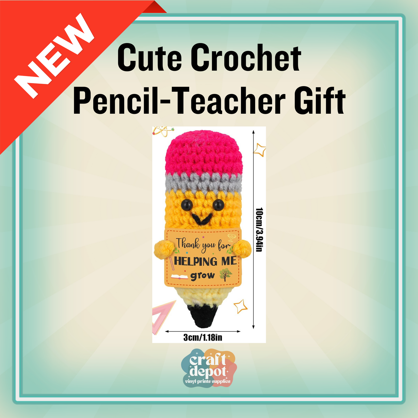 Crochet Pencils-Teacher Gifts