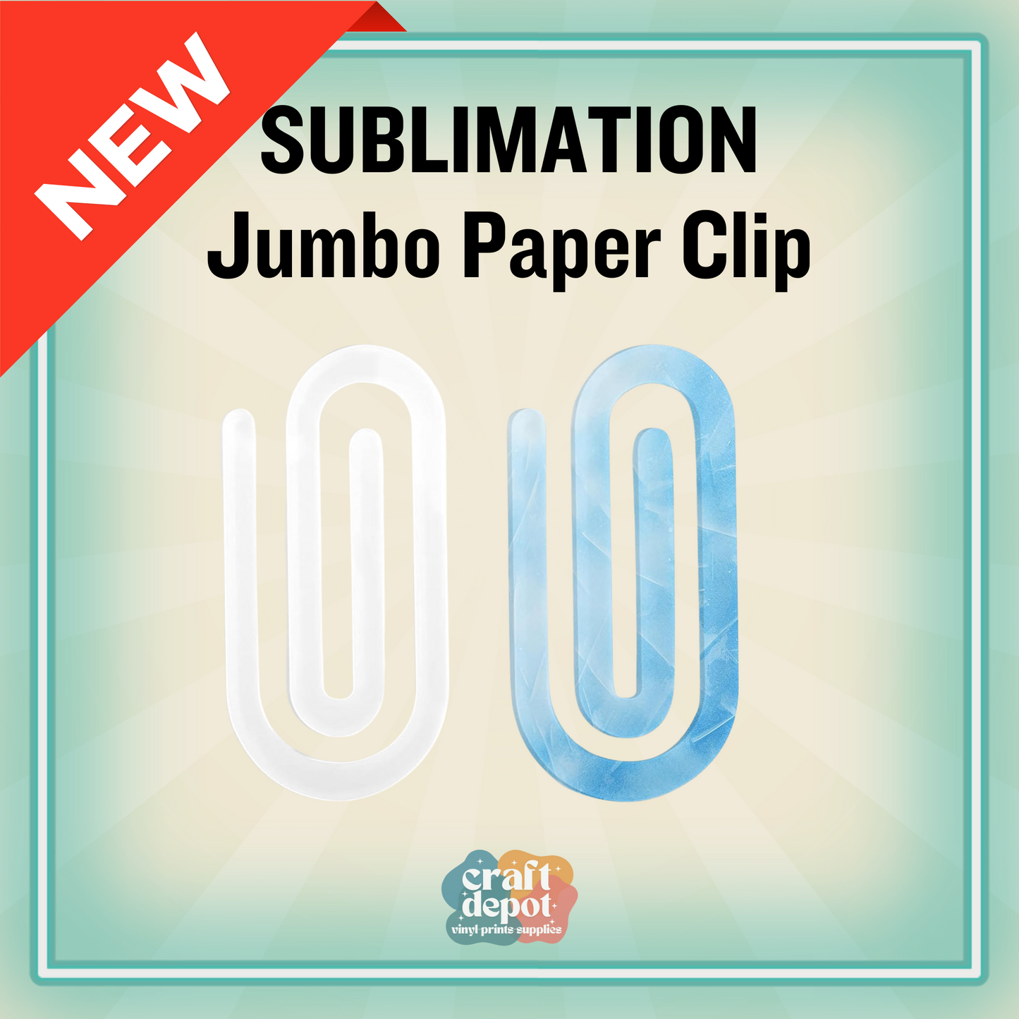 SUBLIMATION-Jumbo Paper Clip