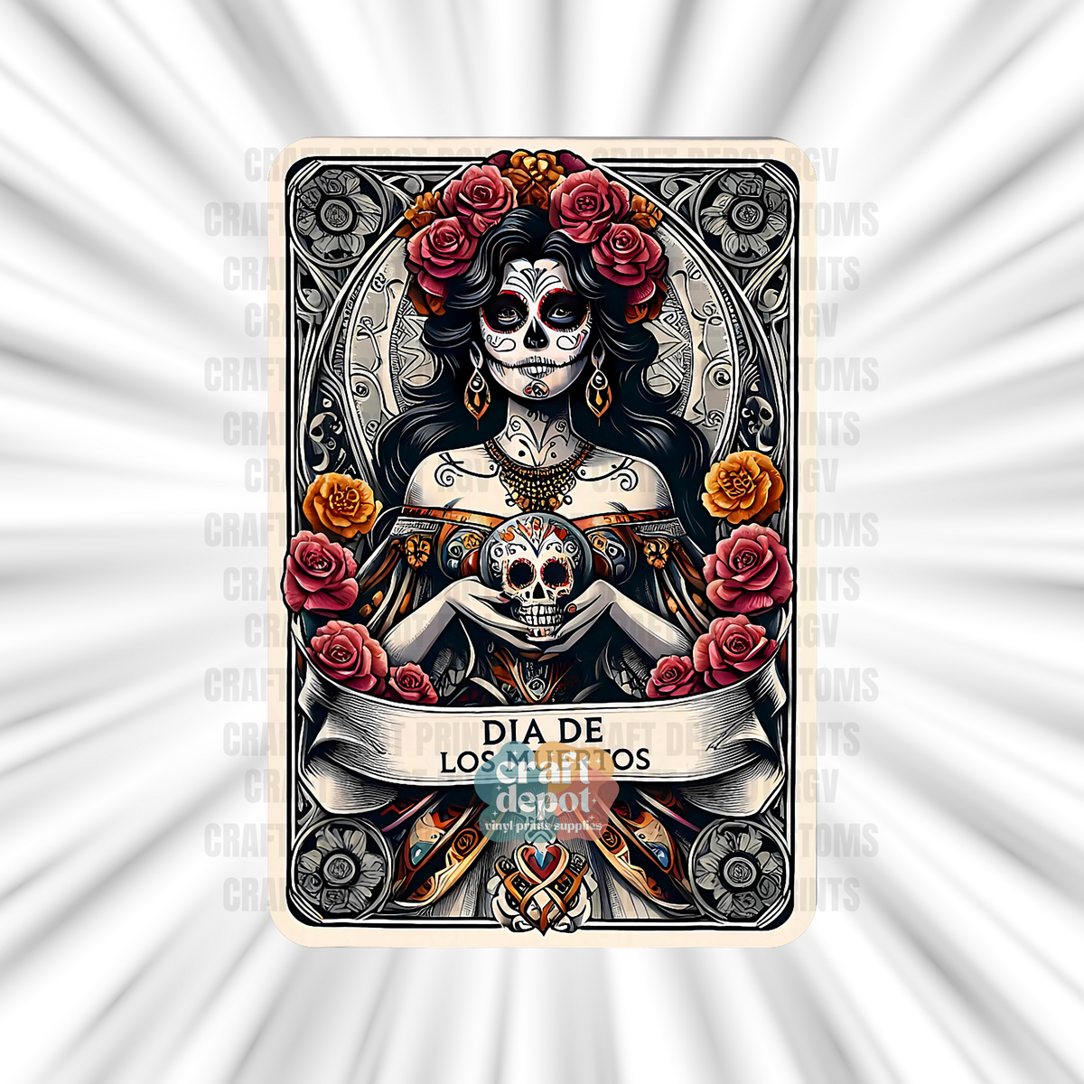 DTF PRINT-Catrina-Dia De Los Muertos-11