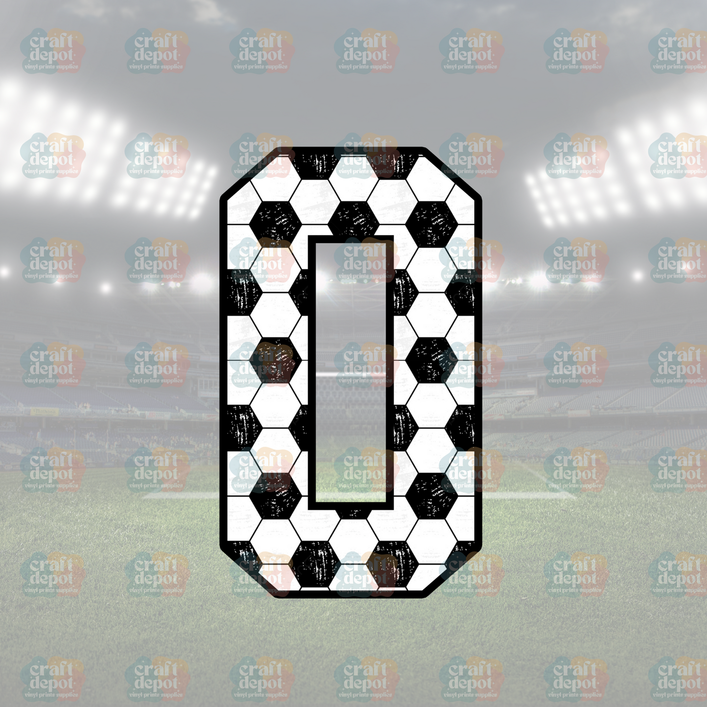 DTF PRINT-Soccer-Jersey Numbers