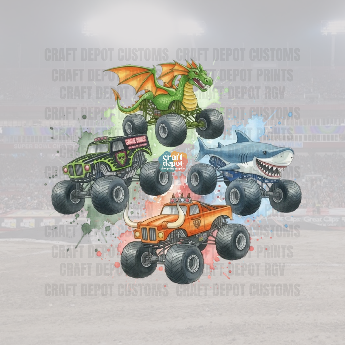 DTF PRINT-Monster Trucks-13