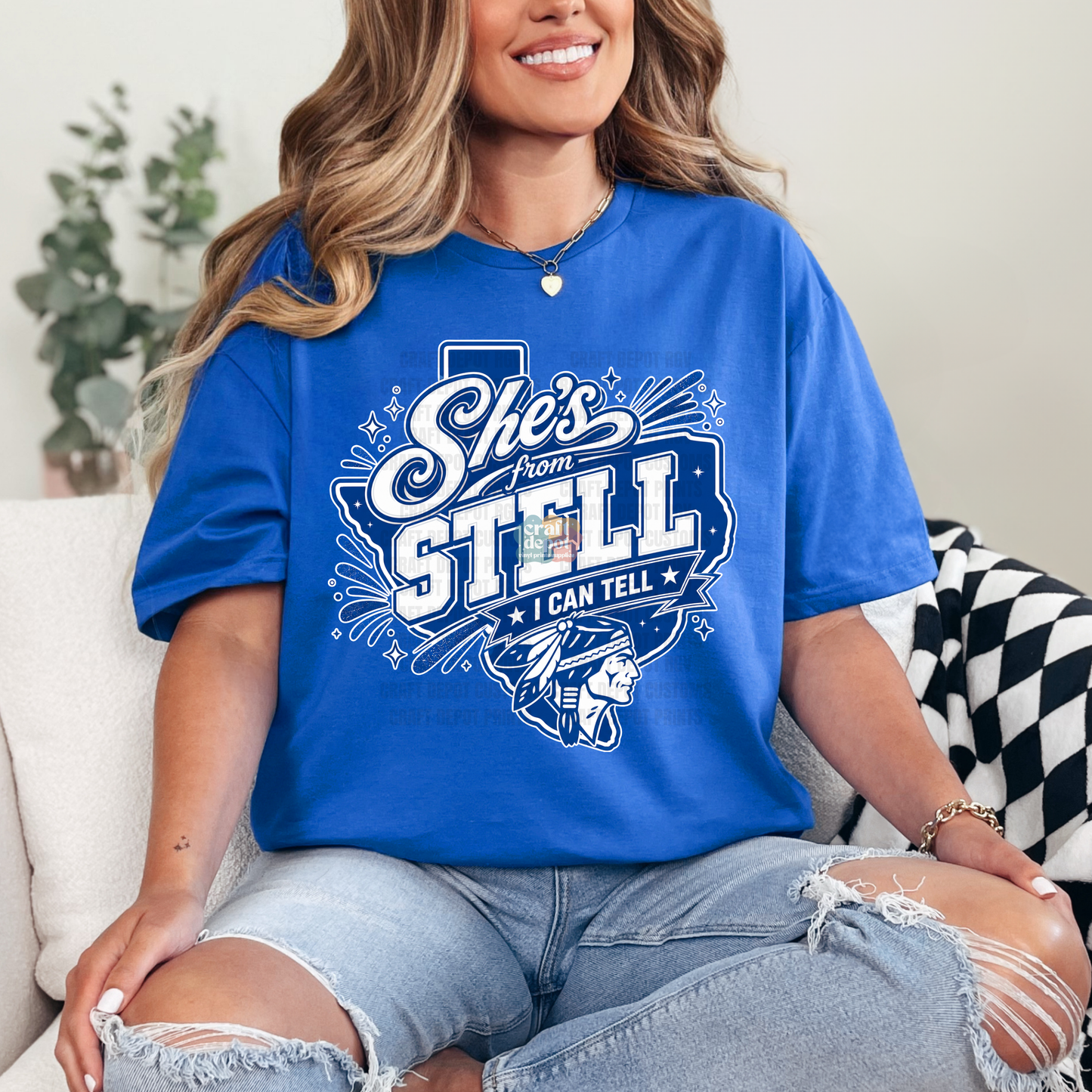 DTF PRINT-She's from Stell