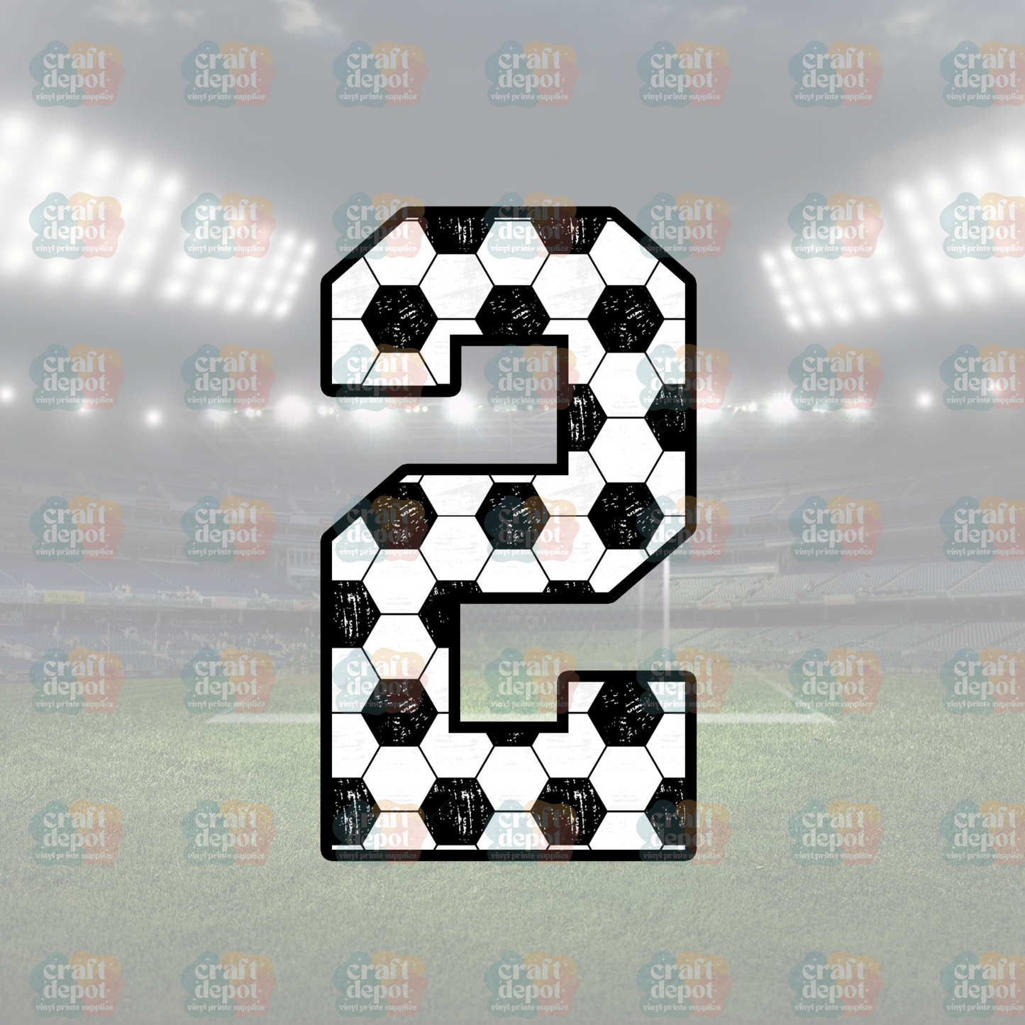 DTF PRINT-Soccer-Jersey Numbers