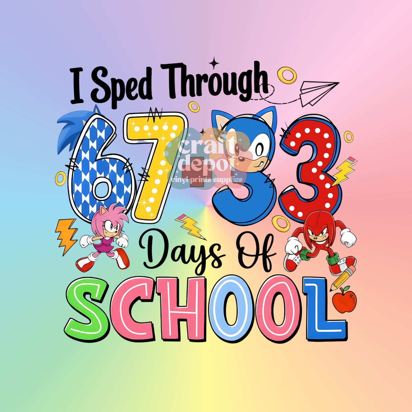 DTF PRINT-100 Days of School-141