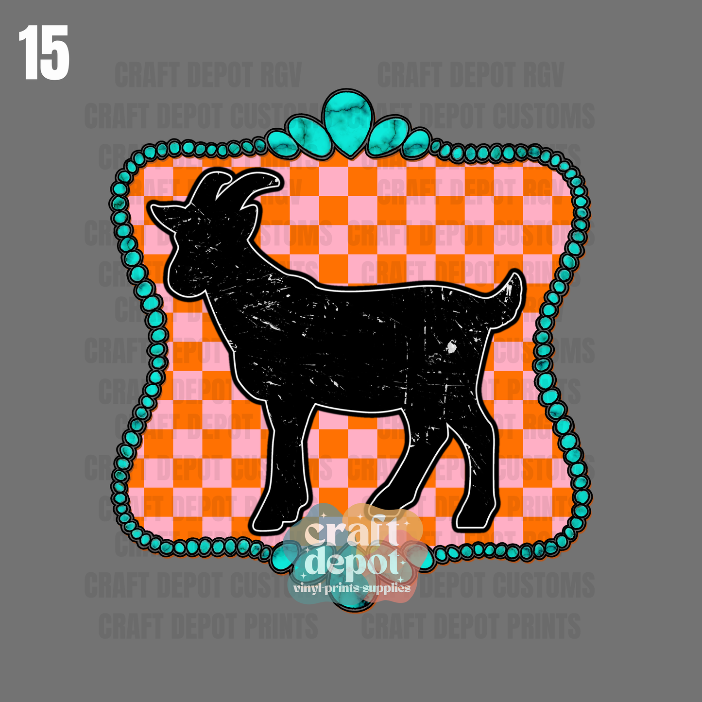 DTF PRINT- Livestock Show-Western- Country-Rodeo-15