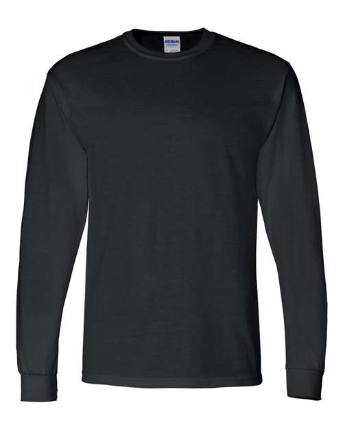 Gildan-Adult Long Sleeve-Black