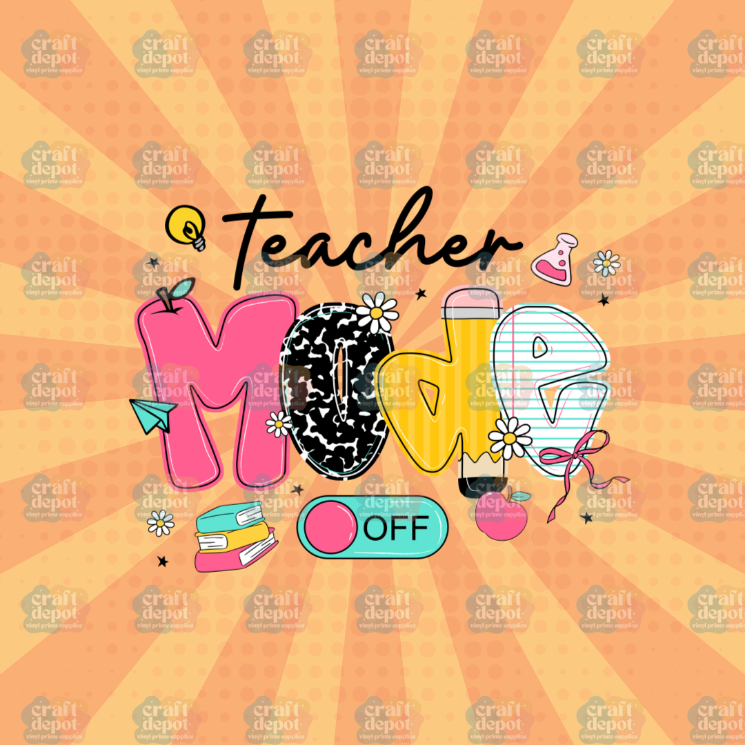 DTF PRINT-Teacher Mode OFF-Teacher