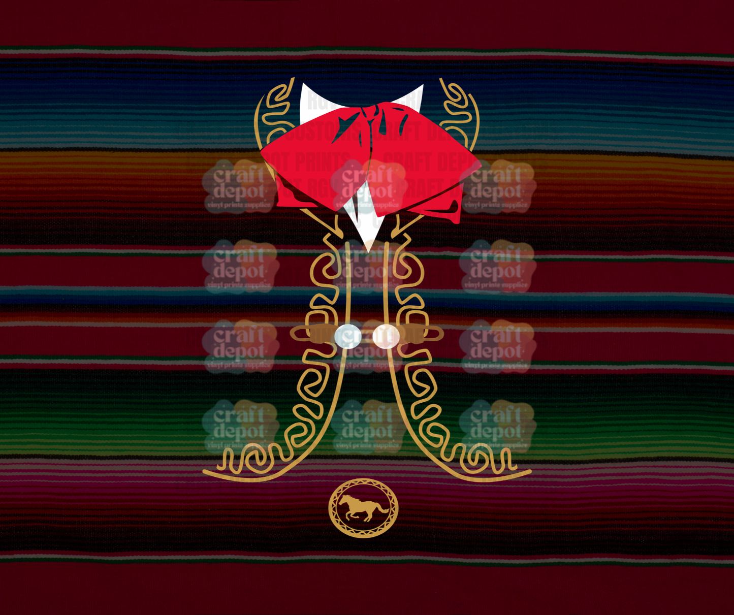 DTF PRINT- Cinco de mayo-Charro-Mexican-Fiesta-Hispanic-LatinoMariachi-4