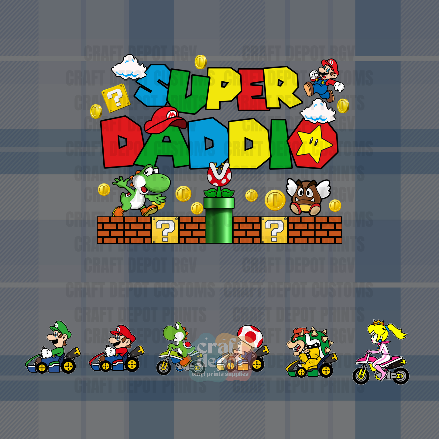 DTF PRINT- Dad-Father-Papa-19