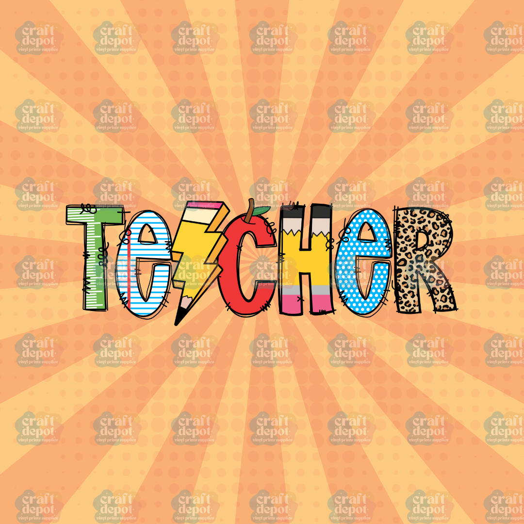 DTF PRINT-Teacher-School-Teacher
