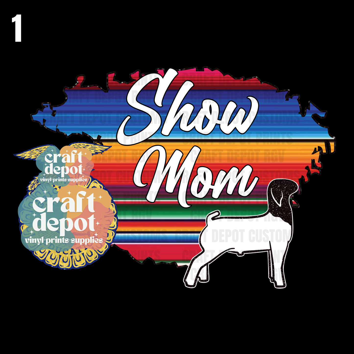DTF PRINT- Livestock Show-Western- Country-Rodeo-1