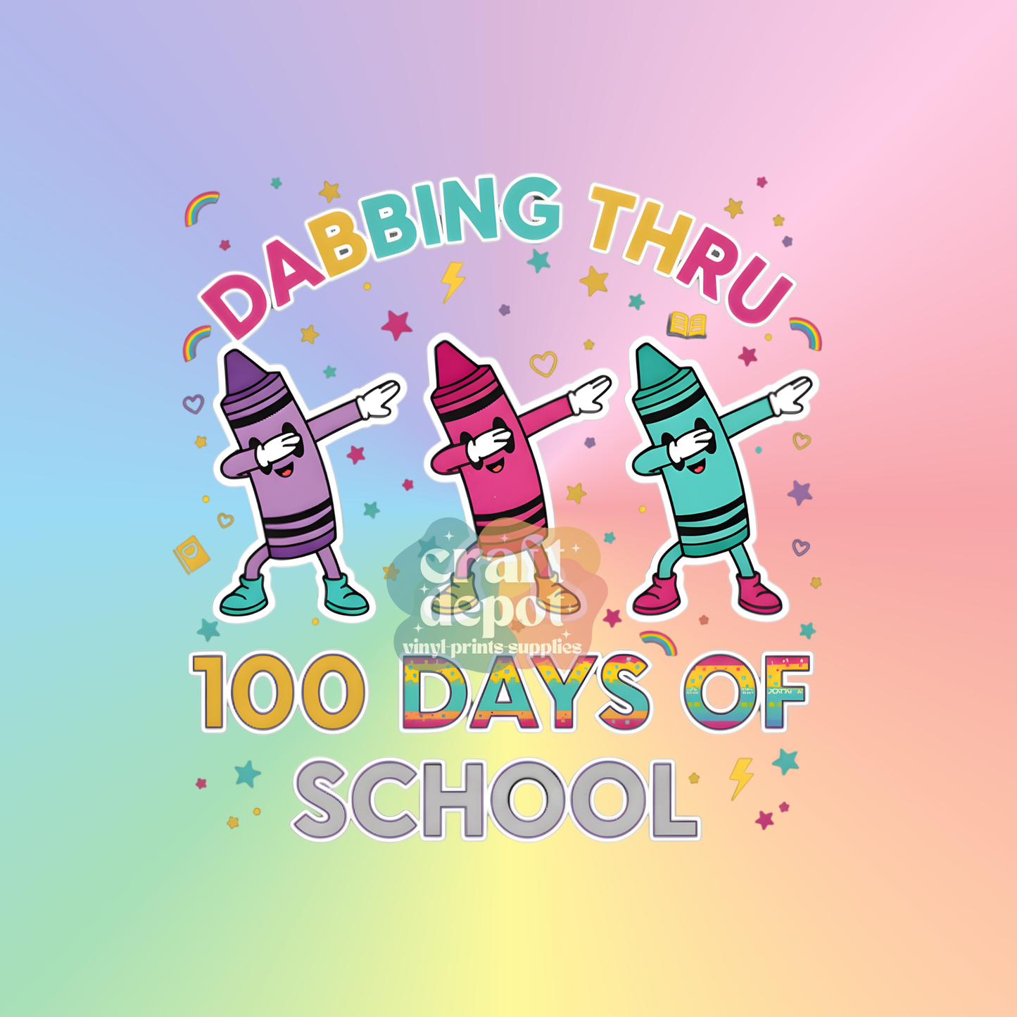 DTF PRINT-100 Days of School-20