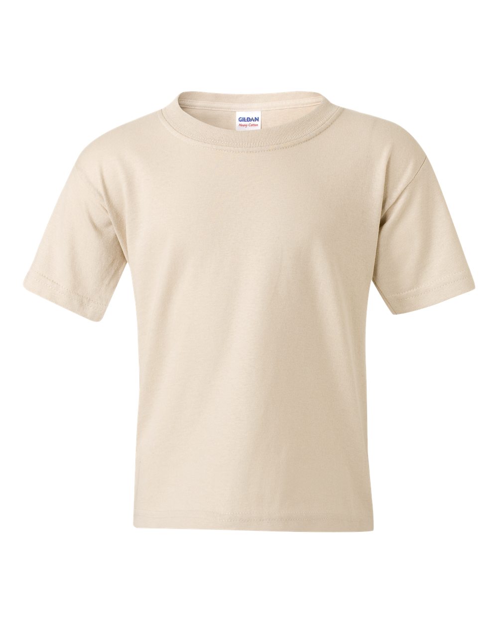 Gildan-YOUTH-Heavy Cotton-Sand