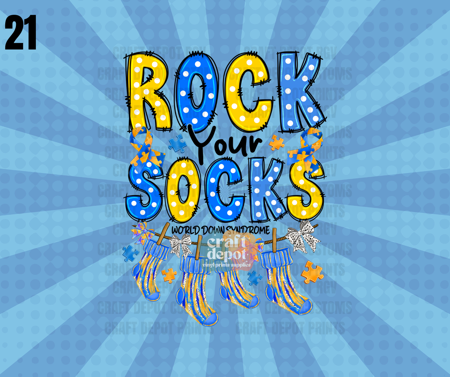 DTF PRINT- March-Down Syndrome Awareness-21