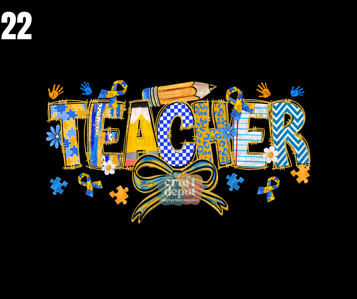 DTF PRINT- March-Down Syndrome Awareness-22