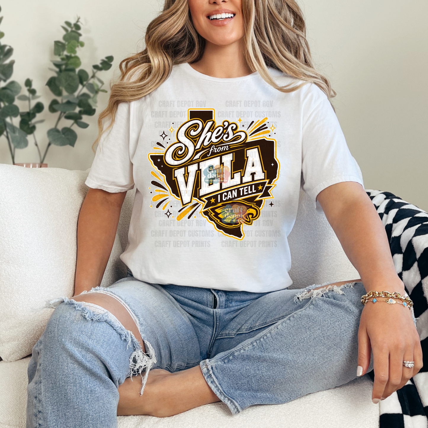 DTF PRINT-She's from Vela