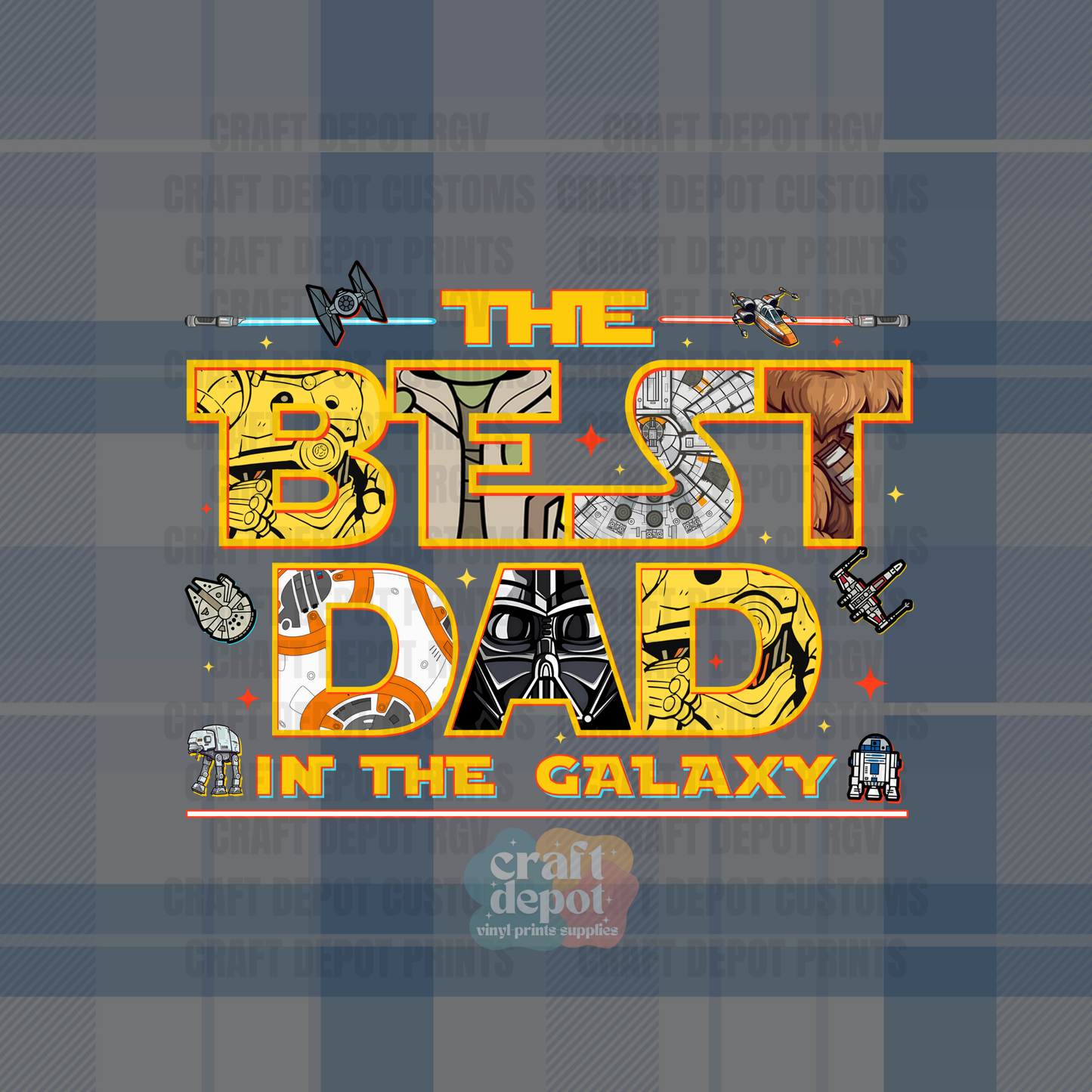 DTF PRINT- Dad-Father-Papa-24