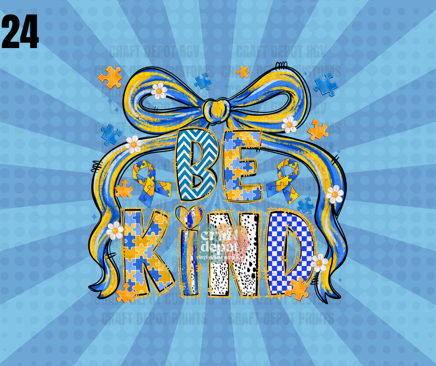 DTF PRINT- March-Down Syndrome Awareness-24