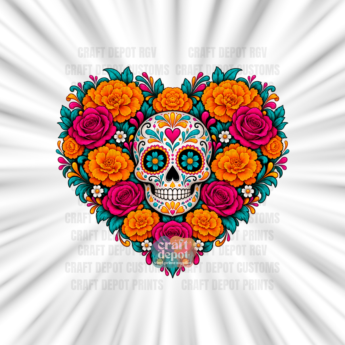 DTF PRINT-Catrina-Dia De Los Muertos-25