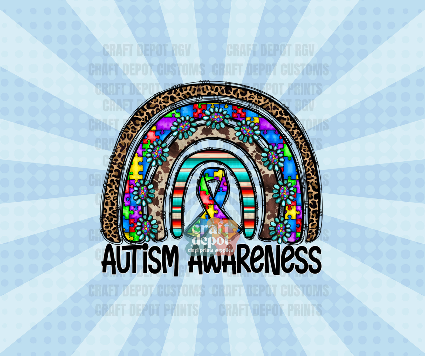 DTF PRINT- April -Autism Awareness-29