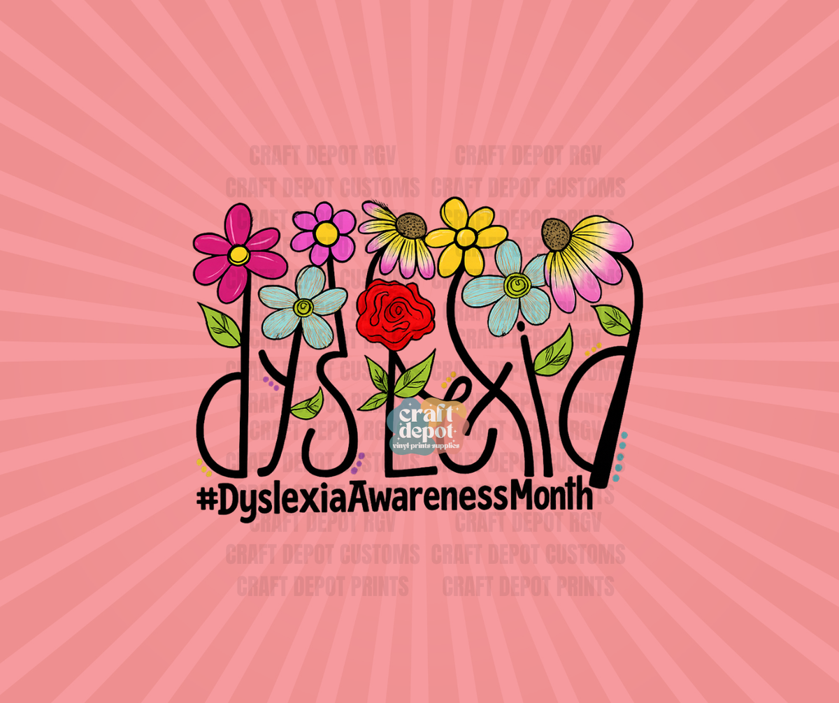 DTF PRINT-October-Dyslexia Awareness-2