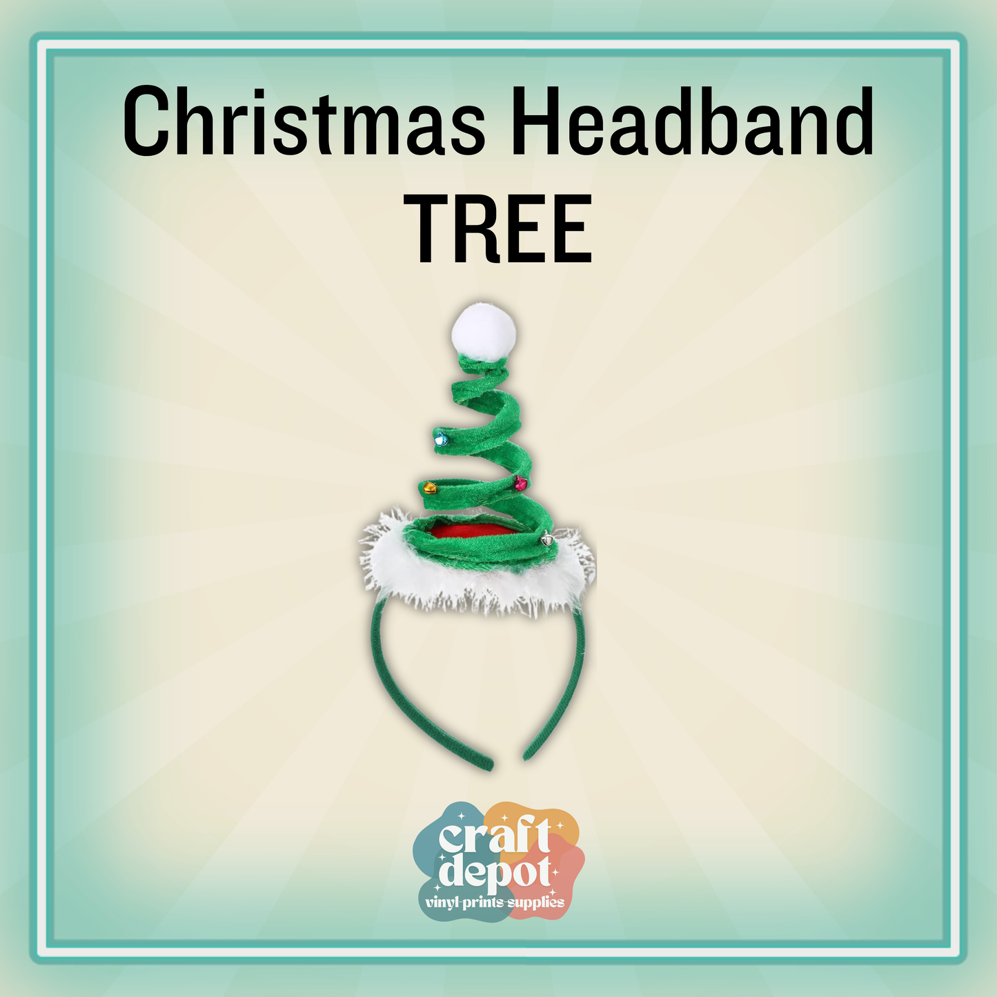 Christmas Headband- Tree