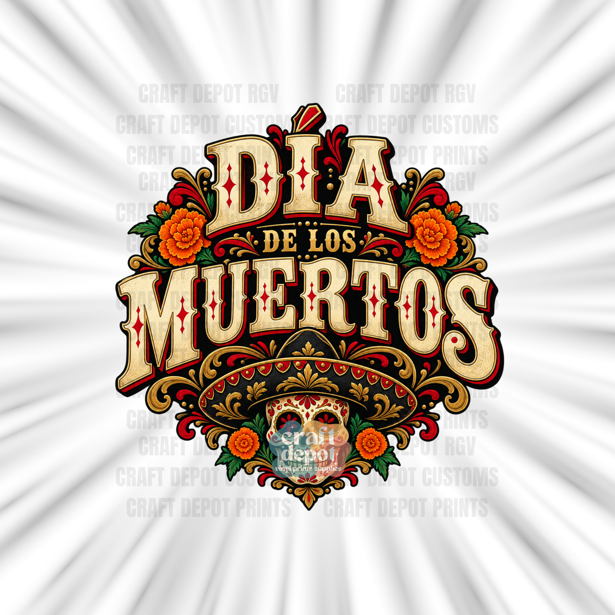 DTF PRINT-Catrina-Dia De Los Muertos-31