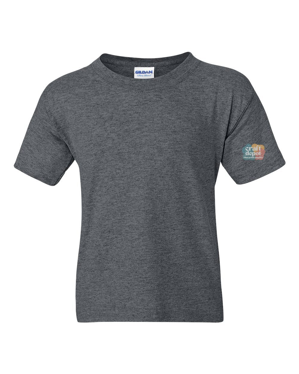 Gildan-YOUTH-DryBlend-Dark Heather