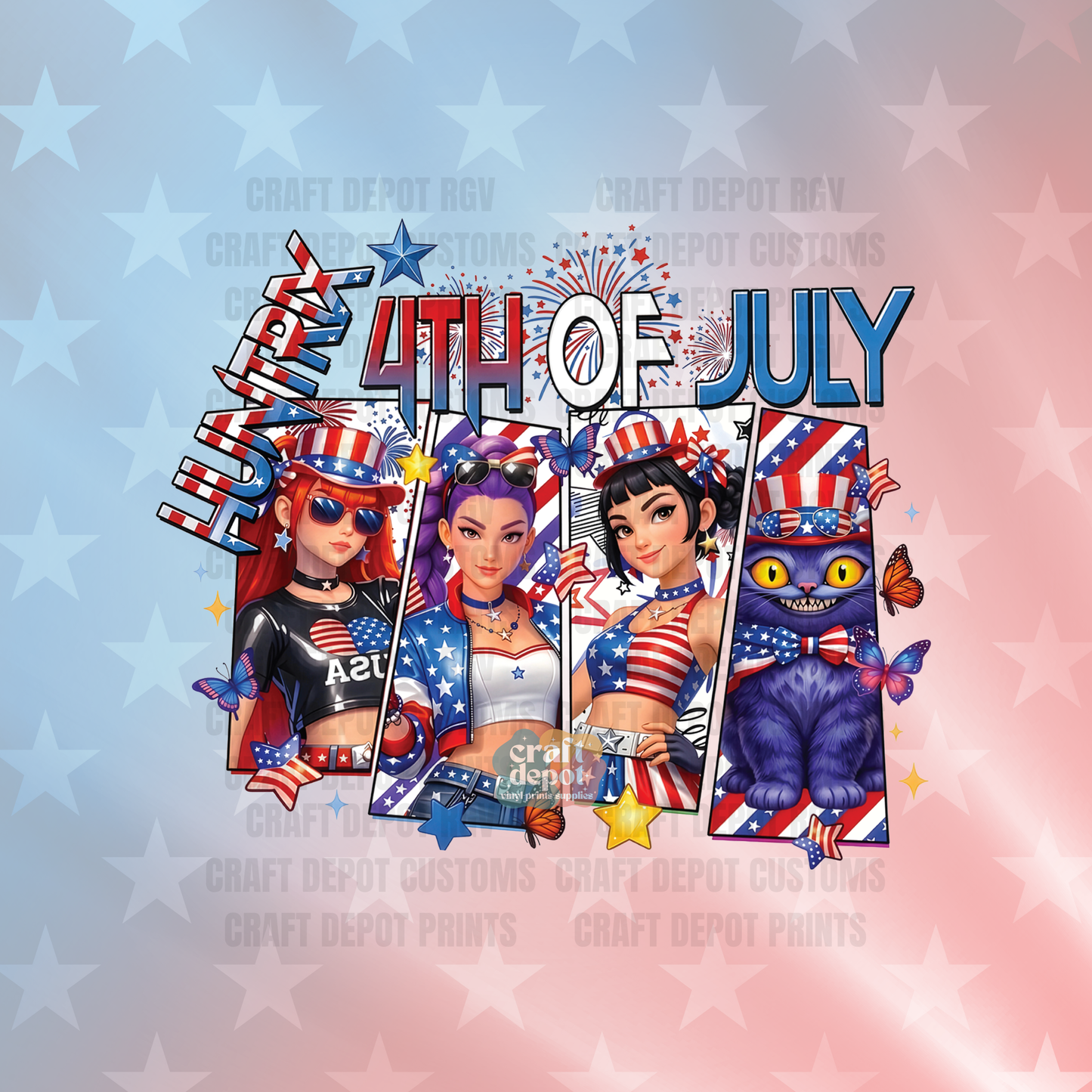 DTF PRINT-Patriotic- American-Veterans-37