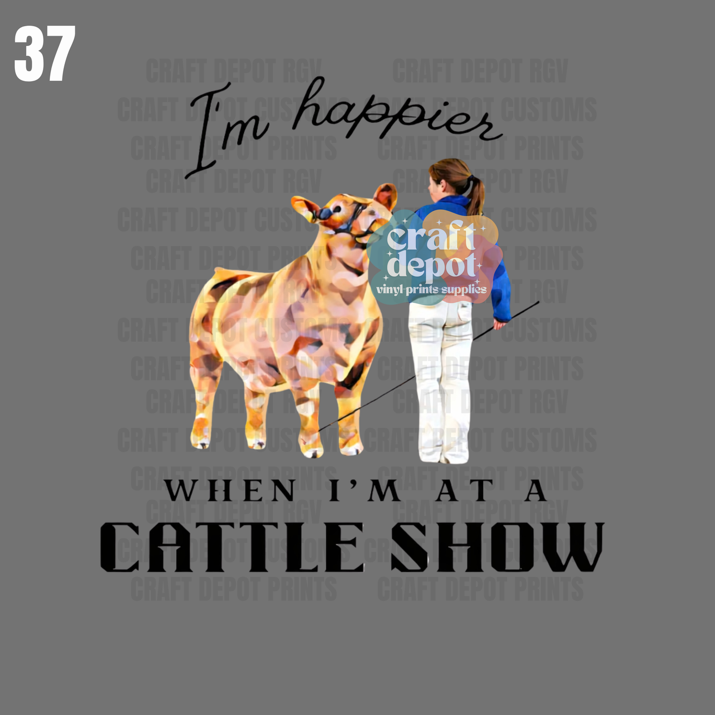 DTF PRINT- Livestock Show-Western- Country-Rodeo-37