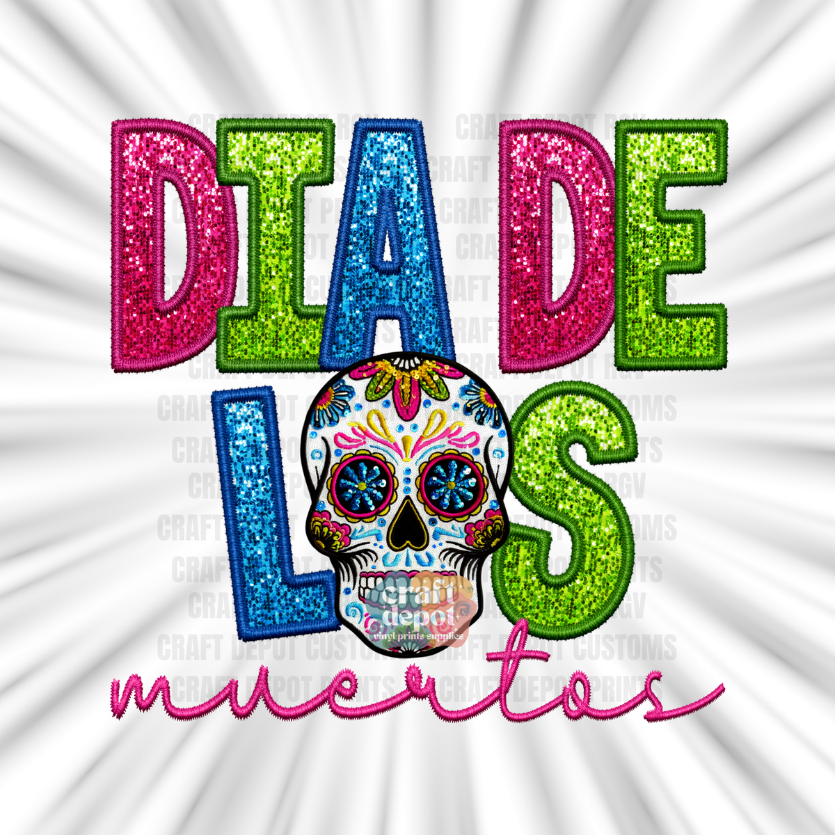 DTF PRINT-Catrina-Dia De Los Muertos-3