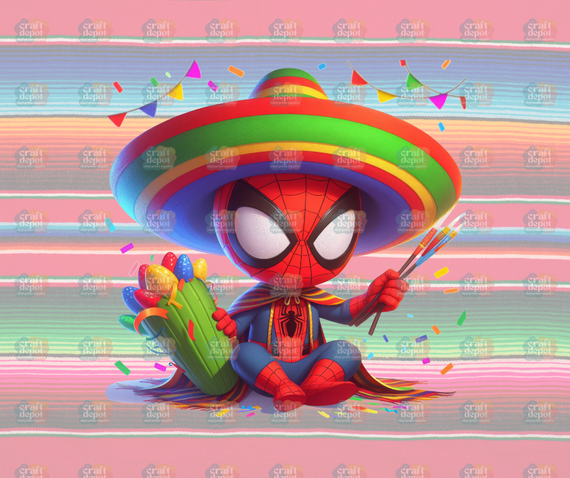 DTF PRINT-Spider Guy-Cinco De Mayo