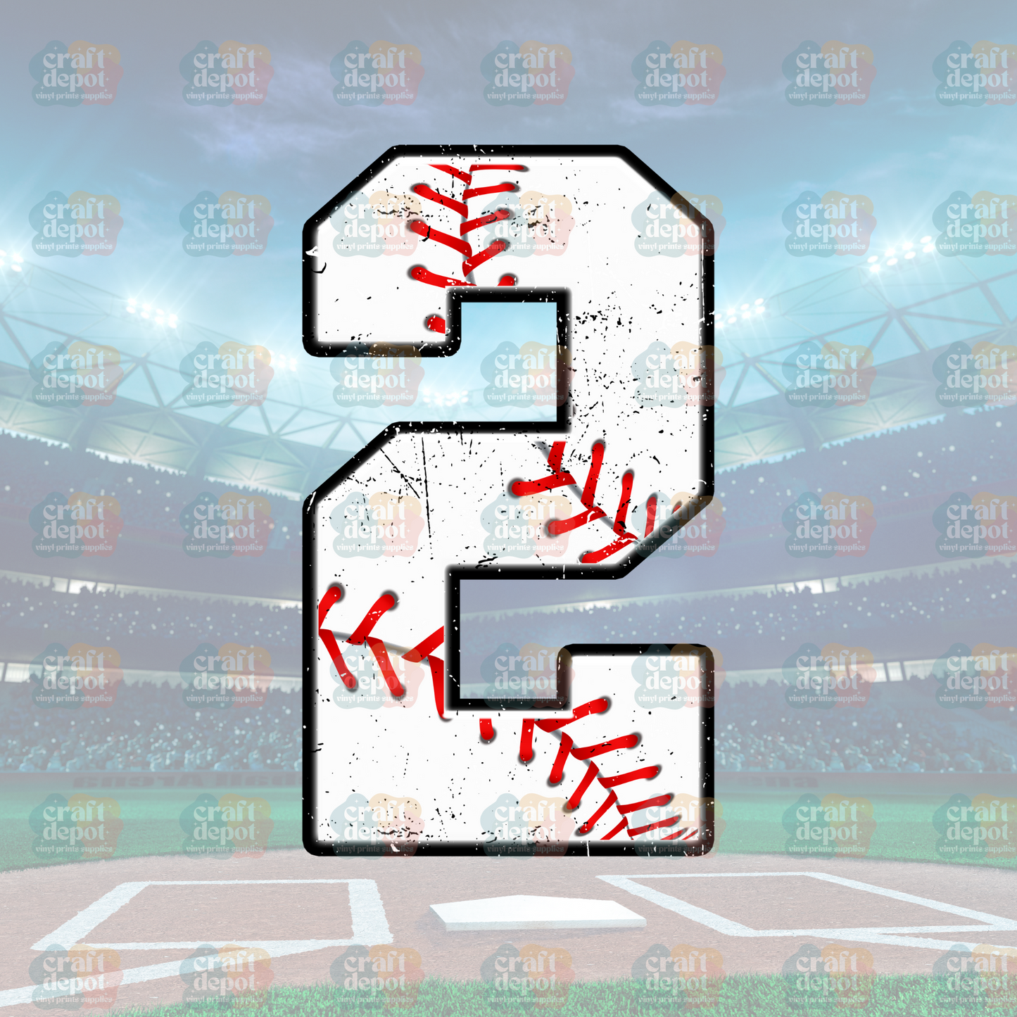 DTF PRINT-Baseball-Jersey Numbers