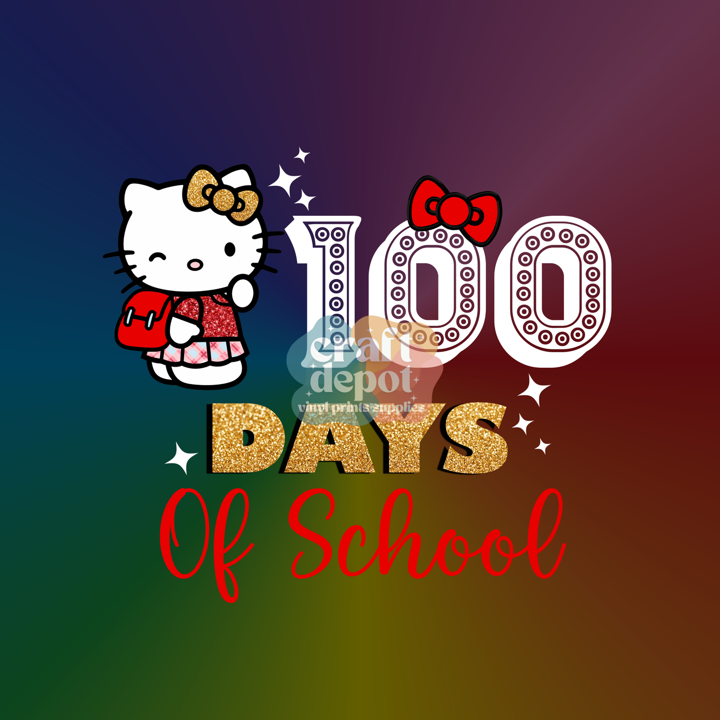 DTF PRINT-100 Days of School-45