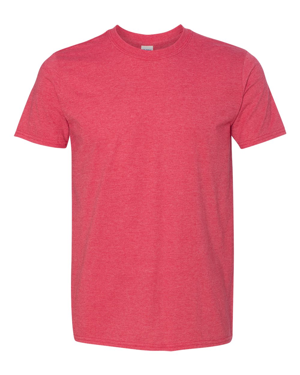 Gildan-Adult-Softstyle- Heather Red