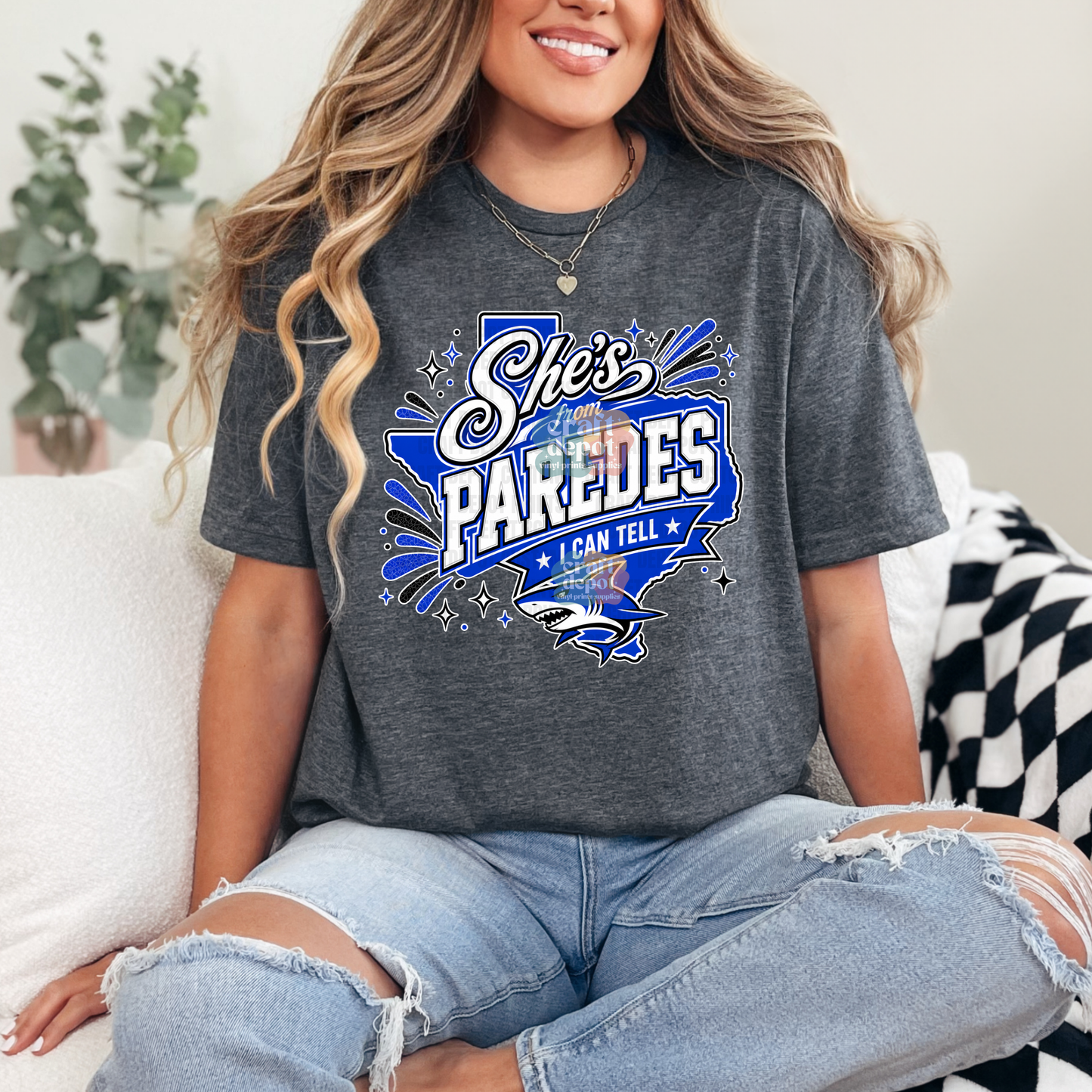 DTF PRINT-She's from Paredes