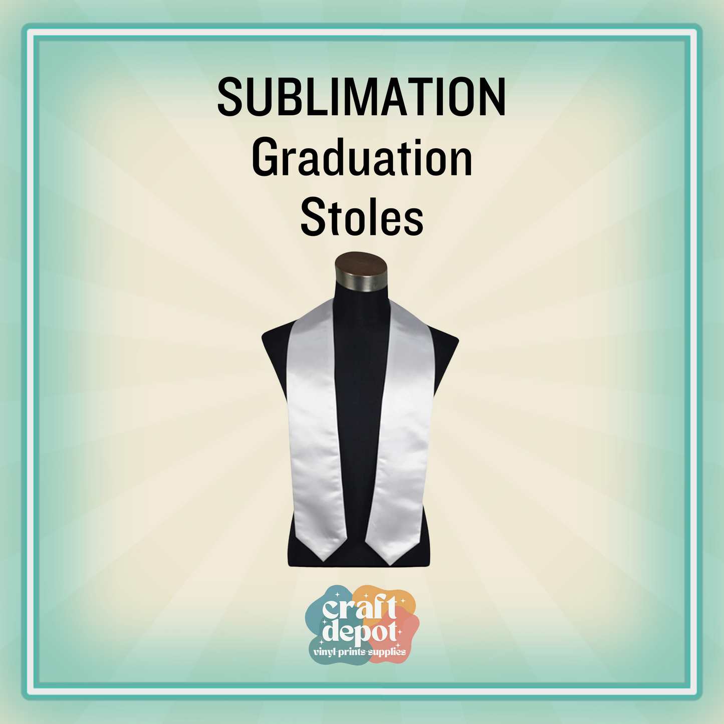 Graduation Stoles-SUBLIMATION