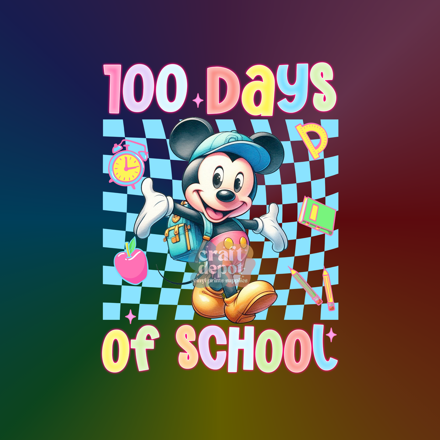 DTF PRINT-100 Days of School-58