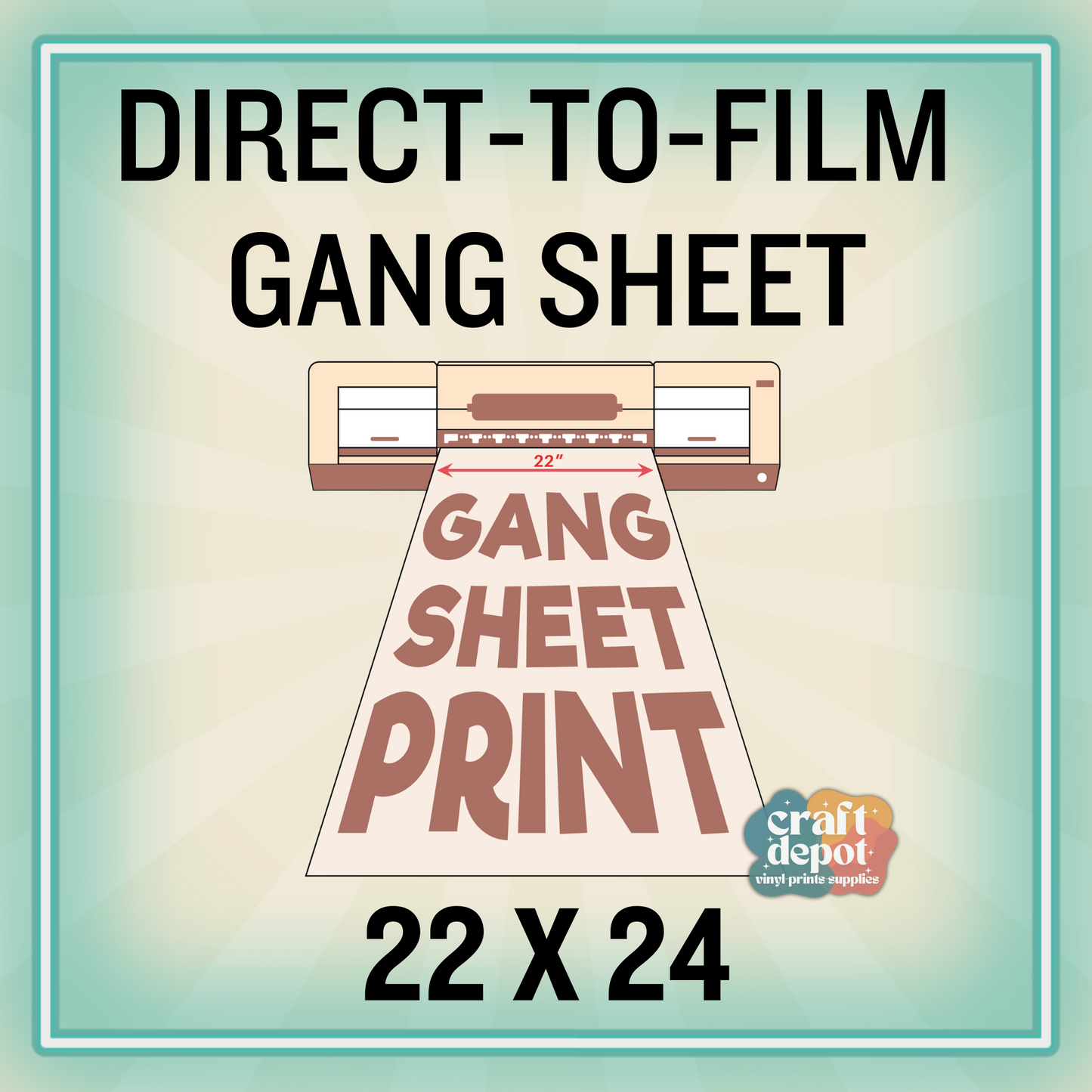 Direct to Film-GANG SHEET-22x24