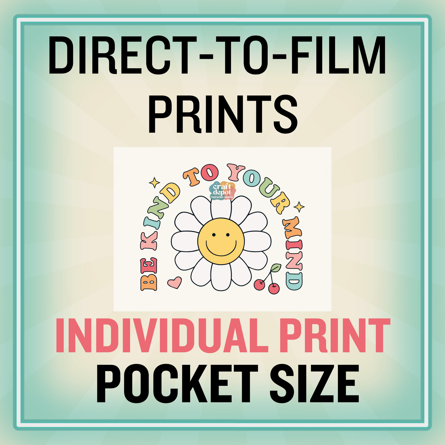 Direct to Film INDIVIDUAL Prints-POCKET