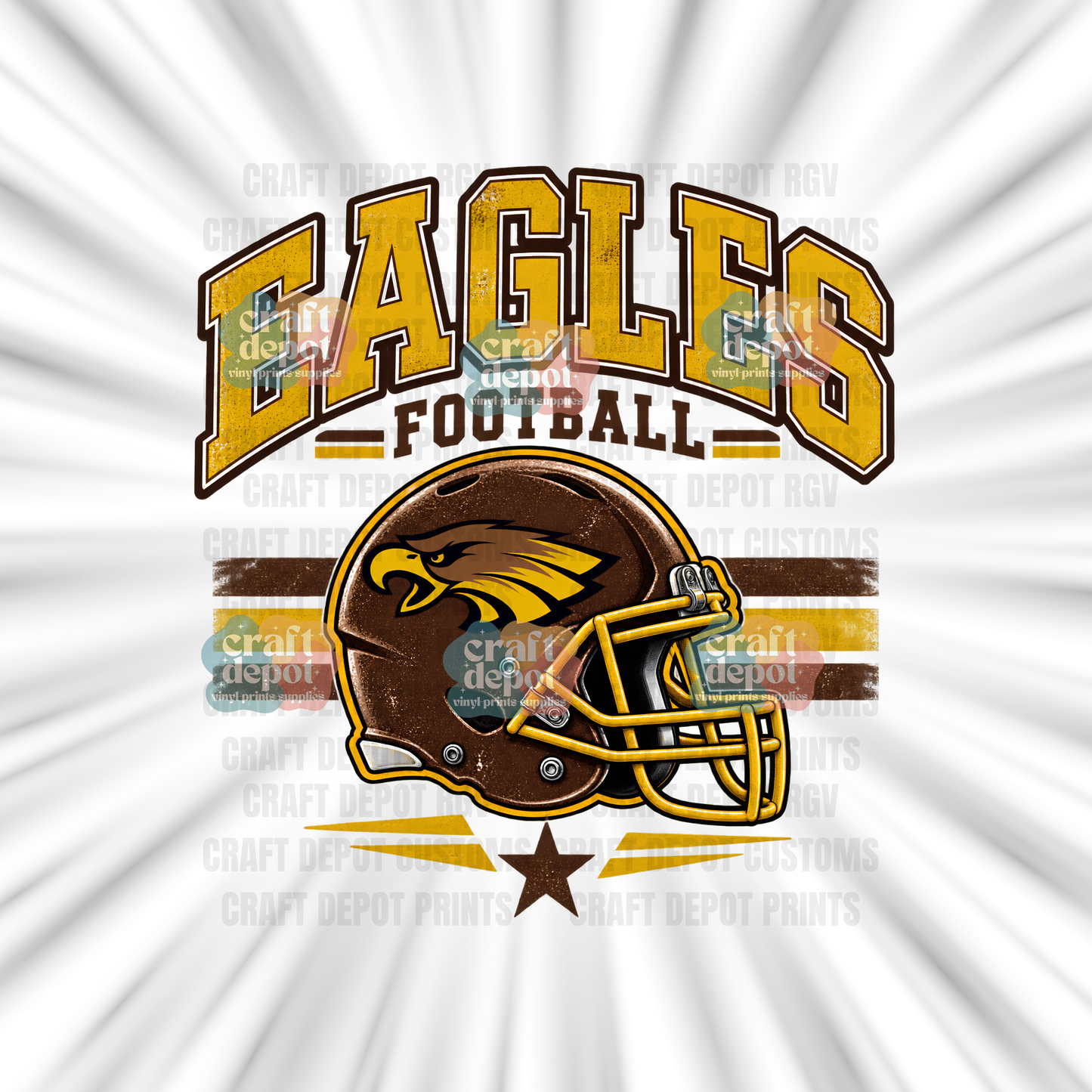 DTF PRINT-Football Team-Hanna Eagles