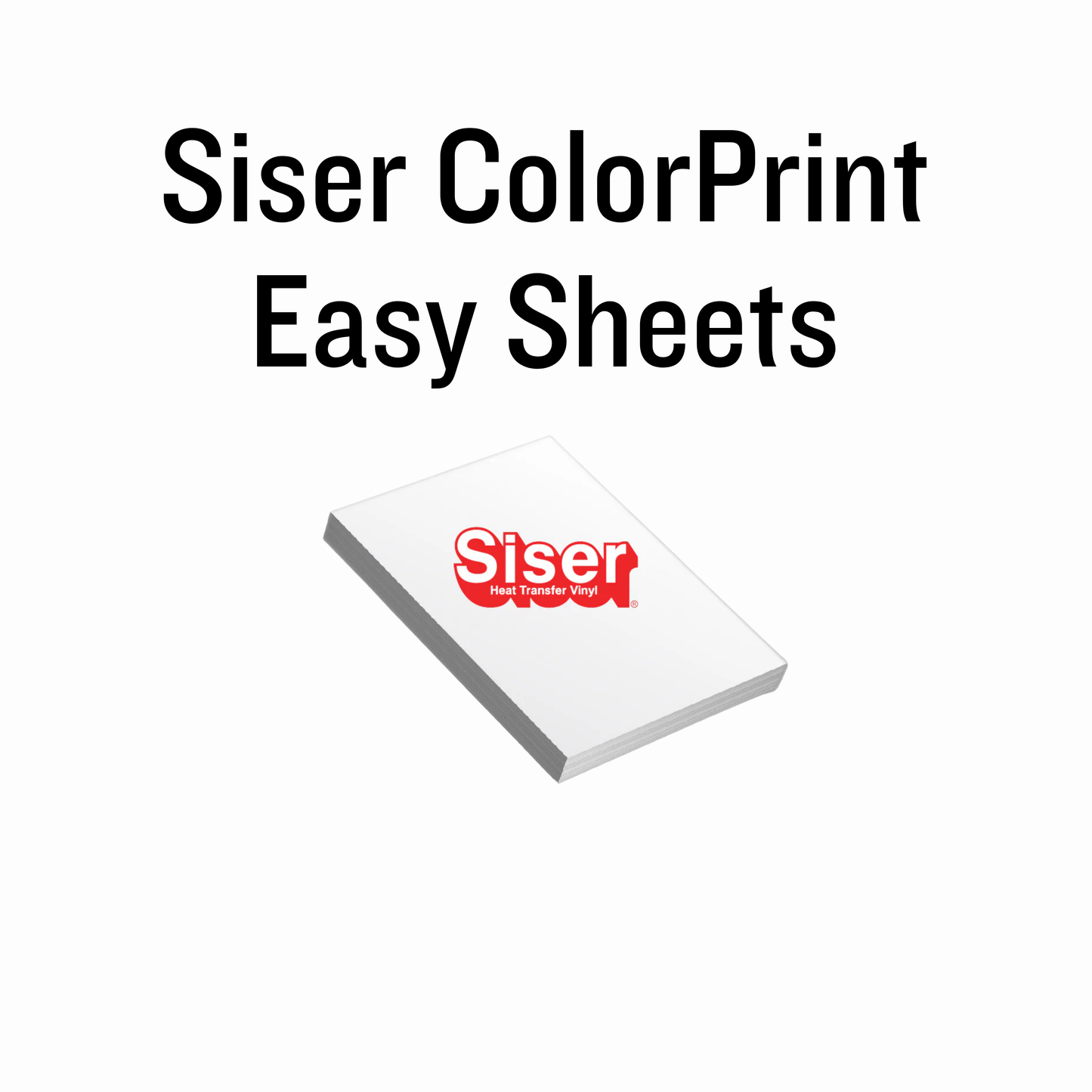 SISER ColorPrint Easy Sheets