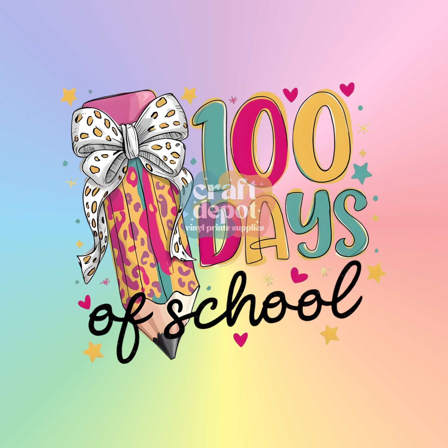 DTF PRINT-100 Days of School-69