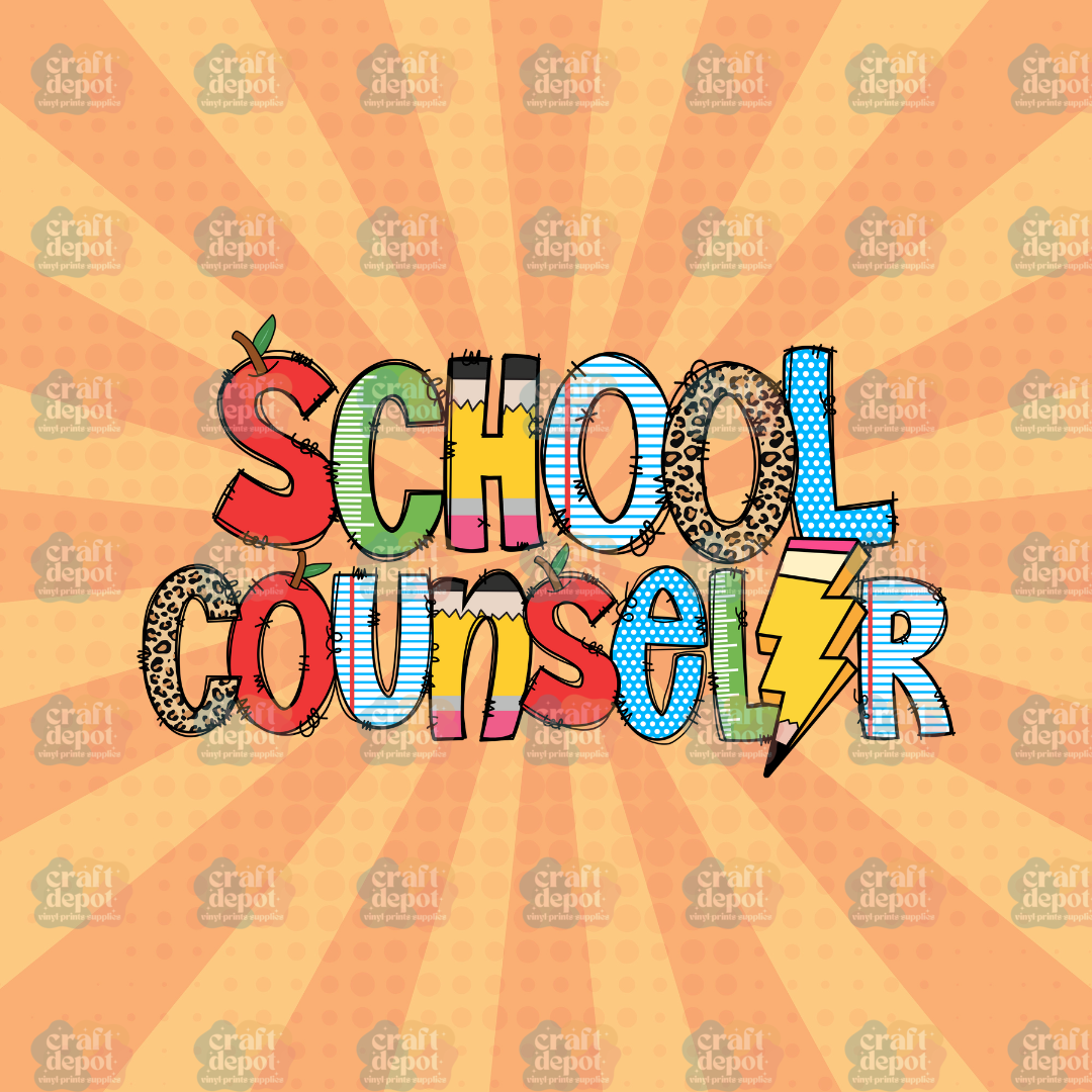 DTF PRINT-School Counselor-School