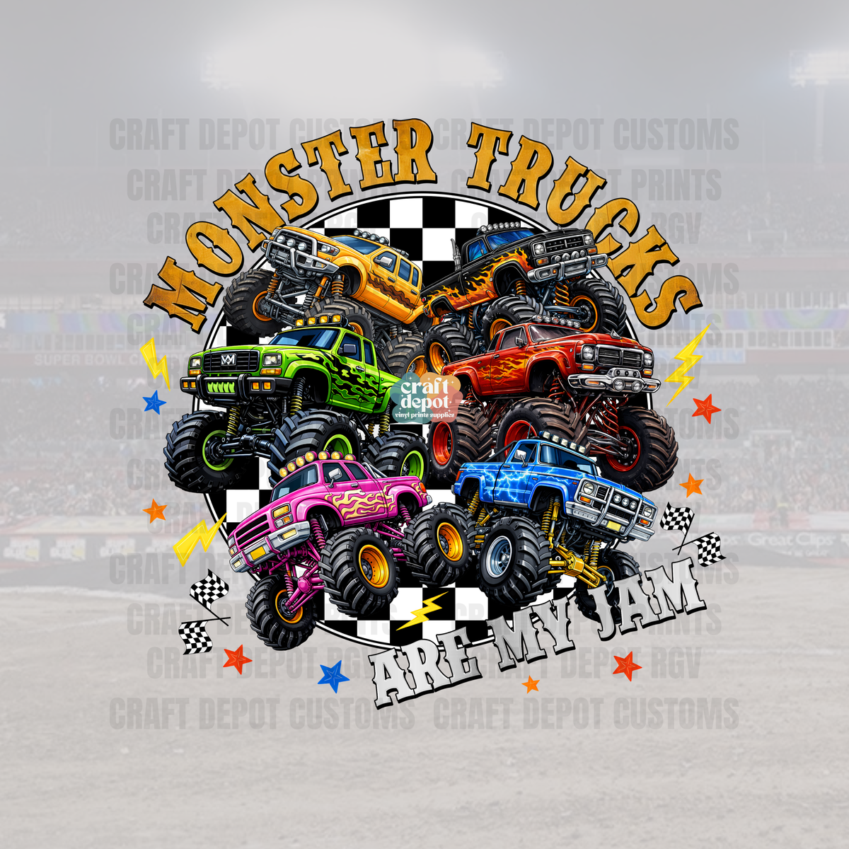 DTF PRINT-Monster Trucks-6