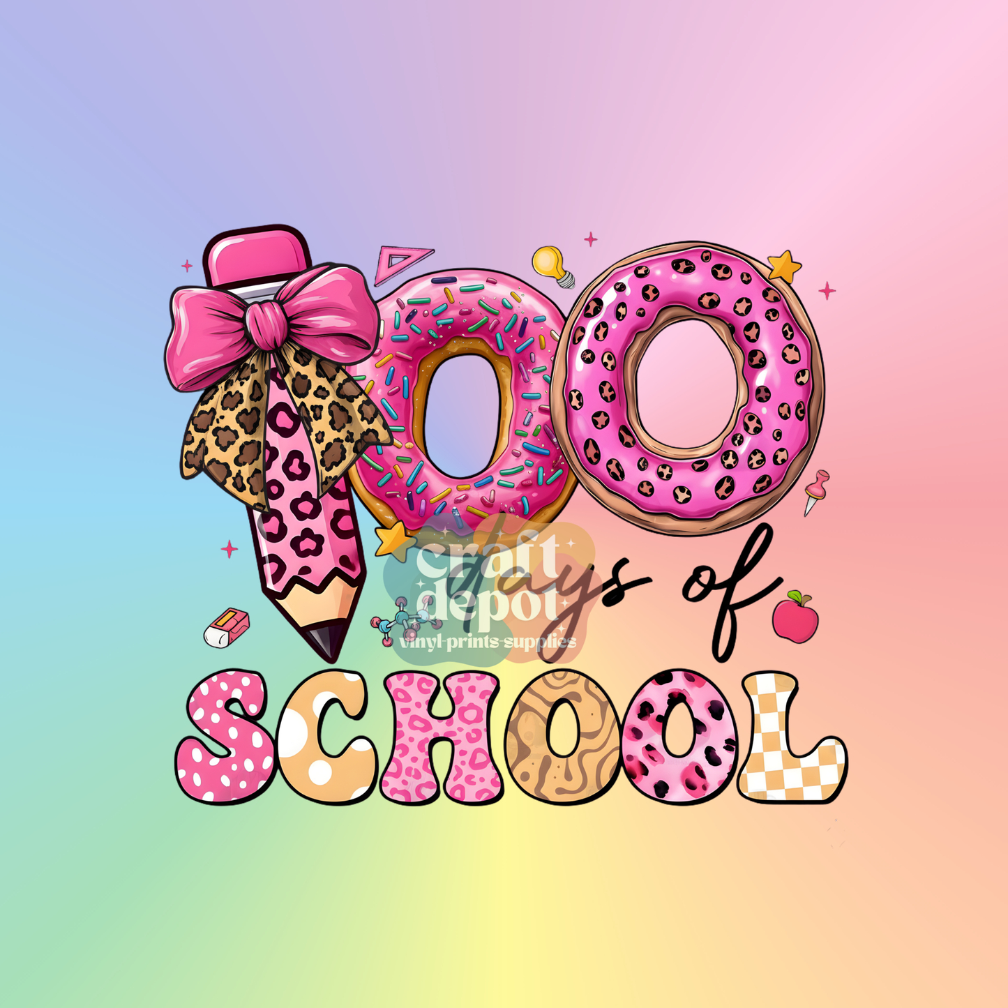 DTF PRINT-100 Days of School-70